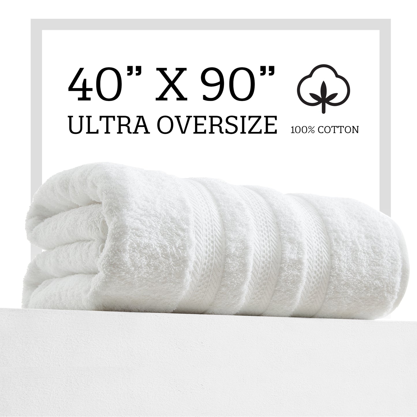 YTYC Towels,39x78 Inch Oversized Bath Sheets Towels for Adults